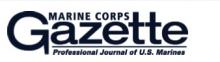 Marine Corps Gazette Marine Corps Gazette